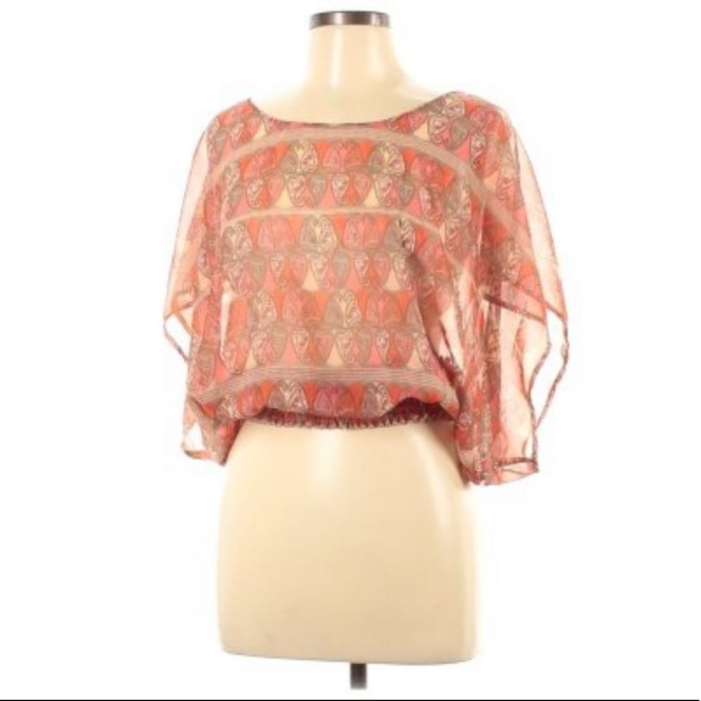 Flowy crop top! NWOT!